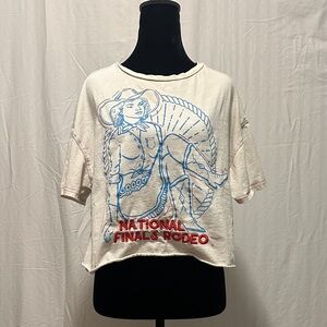 LIMITED EDITION National Finals Rodeo Cropped Graphic Tee